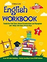 English Workbook Class 7: Useful for Unit Tests, School Examinations & Olympiads by Chitra Lele