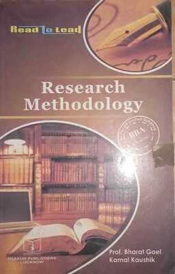 Research Methodology BBA 4TH SEMESTER THAKUR PUBLICATION
Pustakkosh.com
