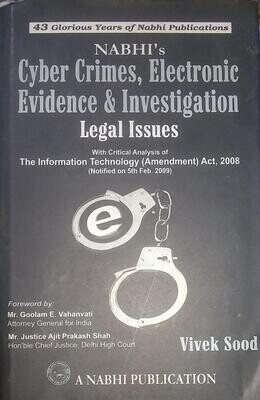 Nabhis Cyber Crimes,Electronic Evidence & Investigation Legal Issues by Goolam E. Vahanvati and Justice Ajit Prakash Shah and Vivek Sood
Pustakkosh.com