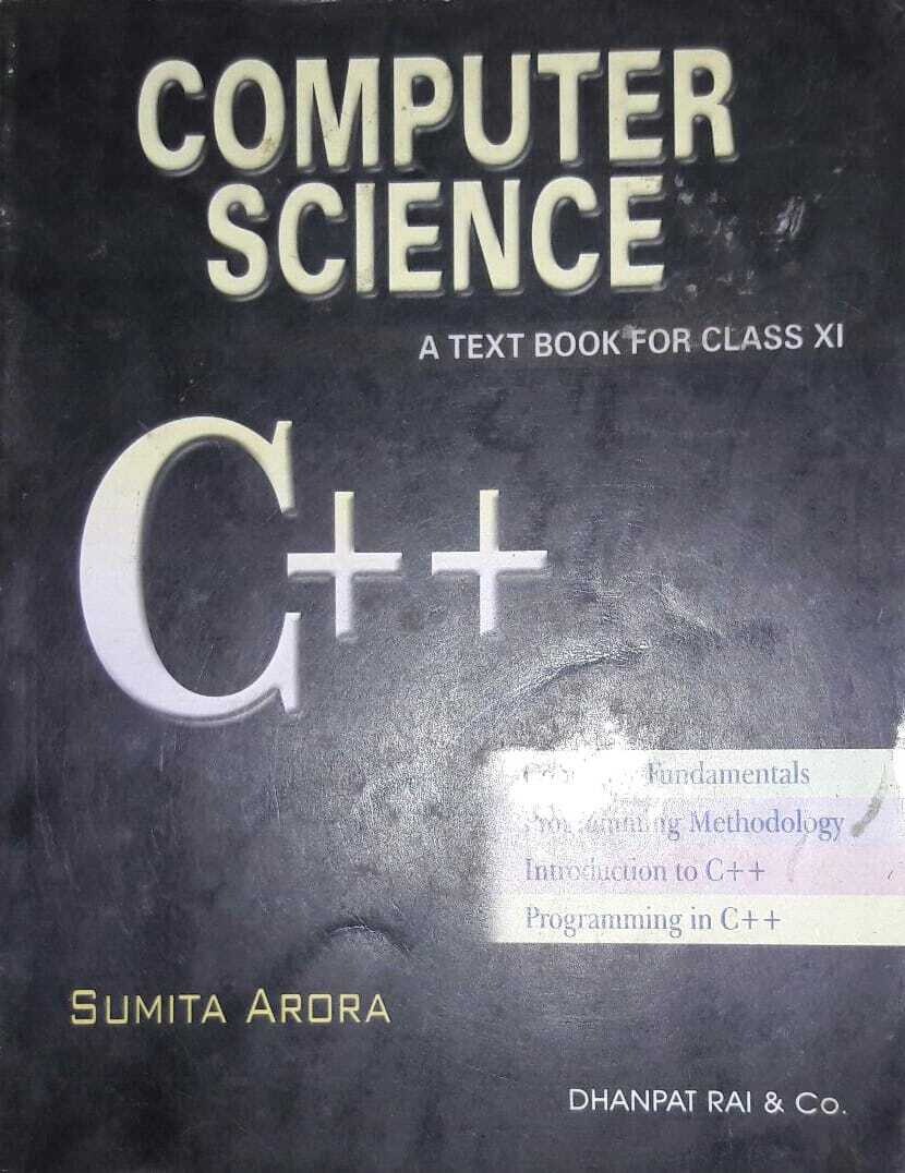 Computer Science With C++ Class 11th by Sumita Arora
Pustakkosh.com