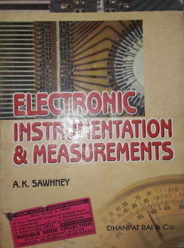 Electronic Instrumentation & Measurements by A K Sawhney