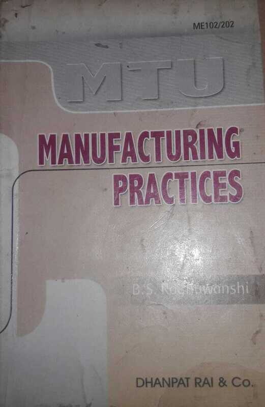 Rent Manufacturing Practices or Buy second hand book online