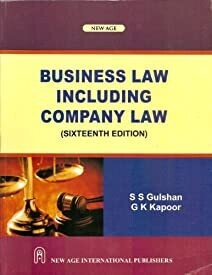 Business Law Including Company Law by S S Gulshan and G K Kapoor
Pustakkosh.com