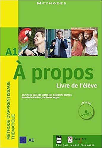 A propos A1 : Cahier d'exercices (1CD audio) by Langers international
Pustakkosh.com