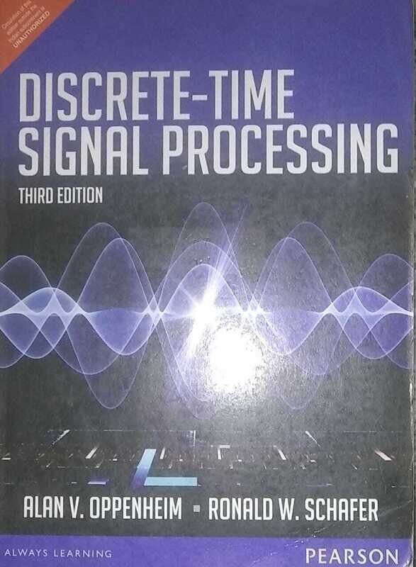 DiscreteTime Signal Processing 3rd edition by Alan V.Oppenheim and