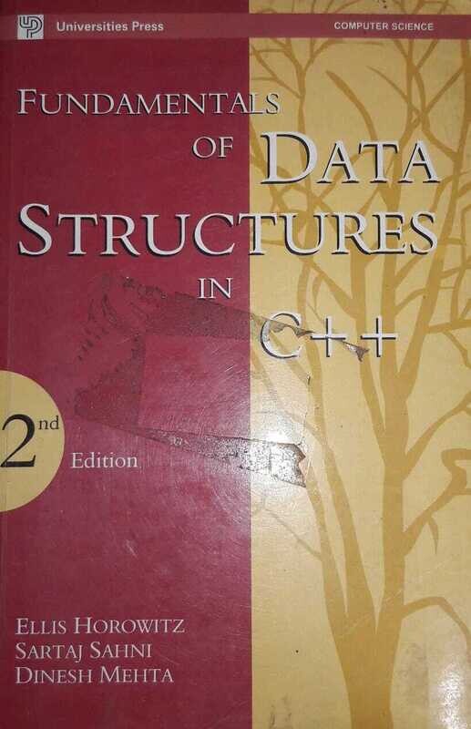 Fundamentals Of Data Structures In C++ 2nd Edition By Ellis Horowitz ...