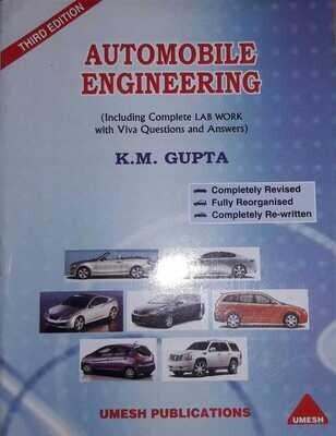 Automobile Engineering by K M Gupta
Pustakkosh.com