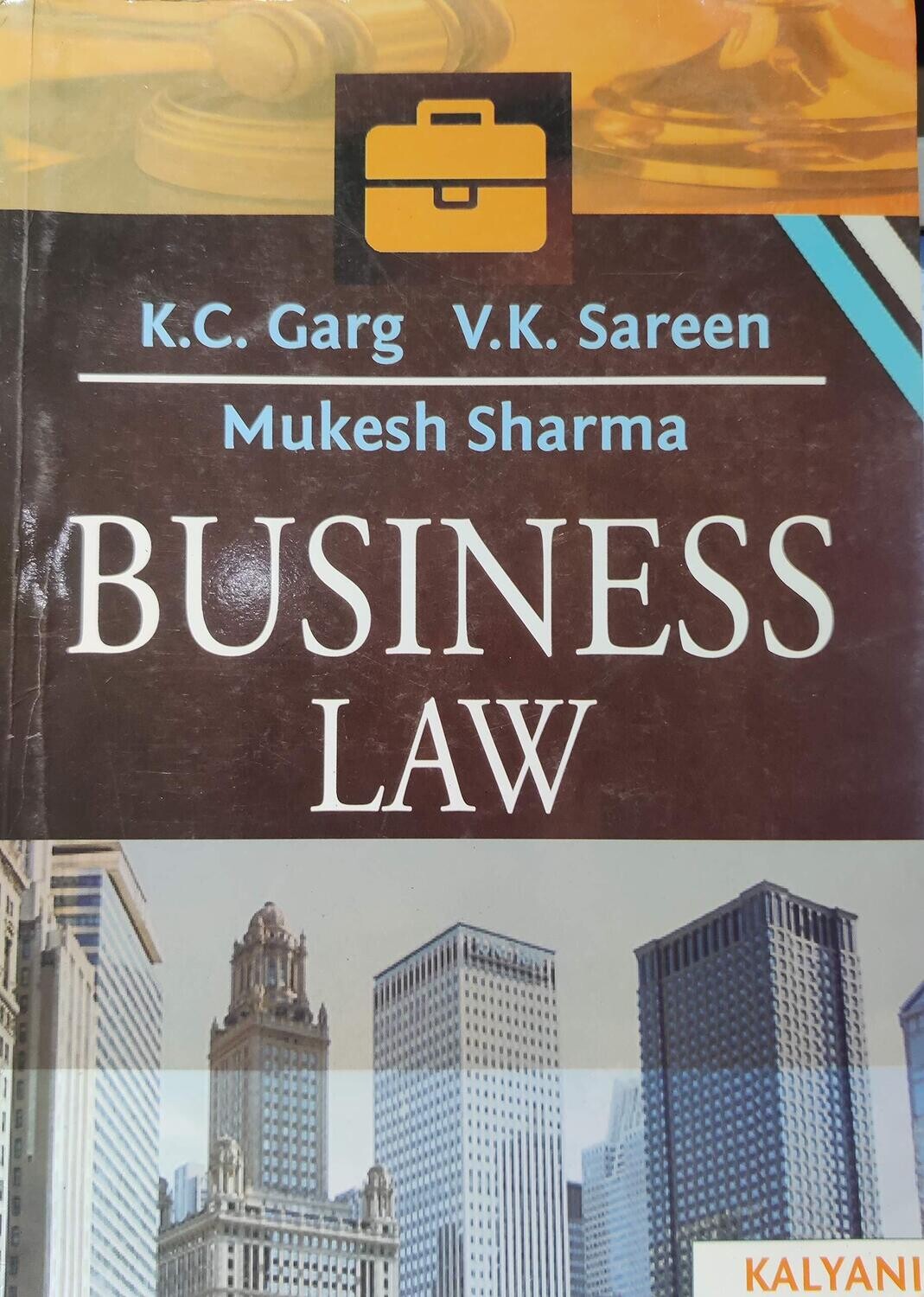 Business Law B.Com (Hons.) 1st and 2nd Sem. MD University by Mukesh Sharma and K.C. Garg and V.K. Sareen