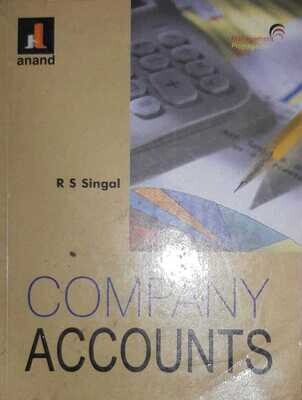 Company Accounts By R S Singal