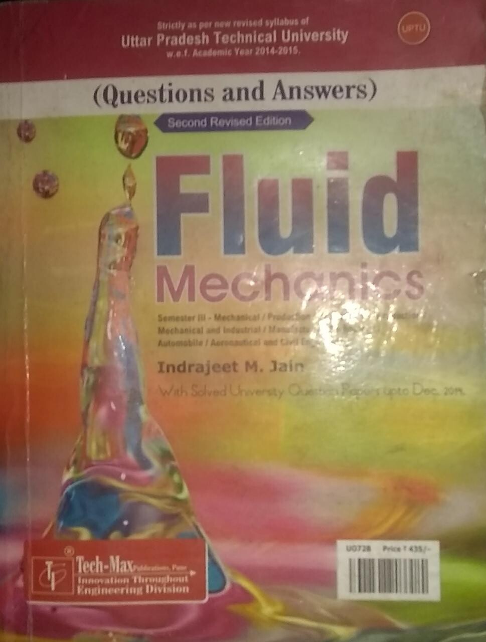 Fluid Mechanics by Indrajeet M. Jain