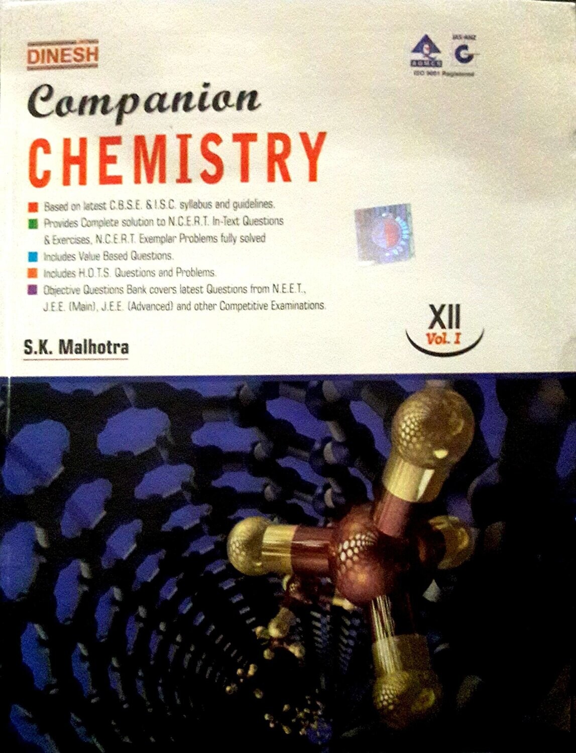 Dinesh companion chemistry class 12 VOL I OR II