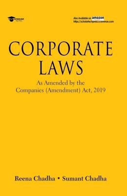 Corporate Laws (As Per New Companies Act 2103 by Reena Chadha and Sumant Chadha