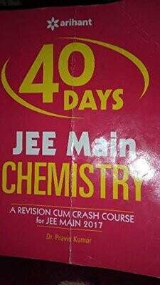 40 Days JEE Main Chemistry by Pravin Kumar