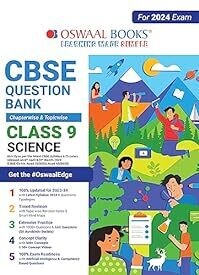 Oswaal CBSE Class 9 Science Question Bank (2024 Exam)