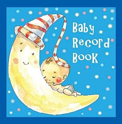 Record Book: Baby Record Books for Boys (Blue): Blue book