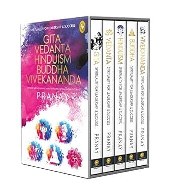 Spirituality For Leadership and Success Box Set of 5 Books Gita Vedanta Hinduism Buddha Vivekananda by Vivekananda