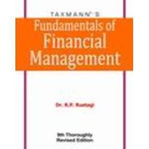 Fundamentals of Financial Management Paperback R.P. Rustagi (Author)| Pustakkosh.com