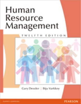 Human Resource Management 12 Edition Old Edition by Gary Dessler