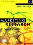 Marketing Research5Ed An Applied Orientation by Malhotra