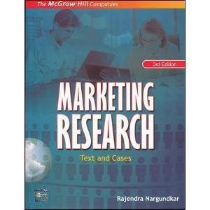 Marketing Research Text and Cases by Rajendra Nargundkar