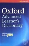 OXFORD ADVANCED LEARNERS DICTIONARY WITH CD PB by a