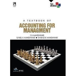A Textbook of Accounting for Management                        Paperback by S N Maheshwari (Author), et al.| Pustakkosh.com