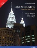Cost Accounting A Managerial Emphasis by Charles T. Horngren