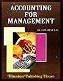 Accounting For Magement by Jawahar Lal