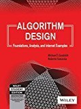 Algorithm Design Foundations Analysis and Internet Examples by Michael T. Goodrich