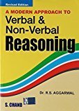 A Modern Approach to Verbal Non-Verbal Reasoning Old Edition by R.S. Aggarwal