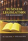 Business Legislation for Management by M.C. Kuchhal