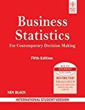 Business Statistics for Contemporary Decision Making by Ken Black