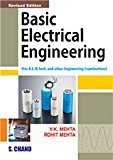 Basic Electrical Engineering Paperback by V.K Mehta , Rohit Mehta Pustakkosh.com