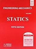 Engineering Mechanics Statics- Vol.1 by J.L Meriam