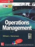 OPERATIONS MANAGEMENT WITH STUDENT DVD Special Indian Edition by William J Stevenson