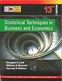 Statistical Techniques in Business and Economics with Student Cd SIE by Douglas Lind