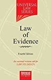 Law of Evidence by Universal Law Series