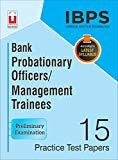 IBPS CWE Bank Probationary OfficersManagement Trainees 15 Practice Test Papers Preliminary Examination English 18.76 by Unique Research Academy