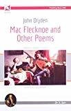John Dryden Mac Flecknoe And Other Poems Other Poems by Dr. S. Sen