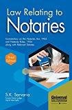 Law Relating to Notaries by S.K. Sarvaria