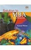 Solution To MBA by Semester F