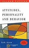 Attitudes Personality and Behaviour by Icek Ajzen