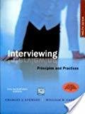 Interviewing Principles And Practices by Charles Stewart