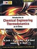 Introduction to Chemical Engineering Thermodynamics Special Indian Edition by J. M. Smith