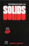 Introduction To Solids by Leonid Azaroff