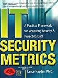 IT Security Metrics A Practical Framework for Measuring Security Protecting Data by Lance Hayden