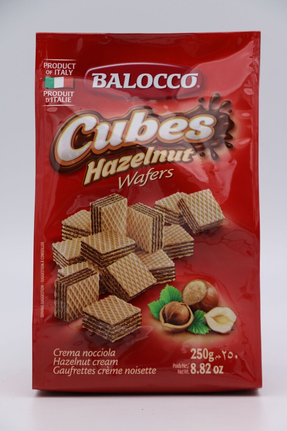 Cubes Hazelnut Wafers
