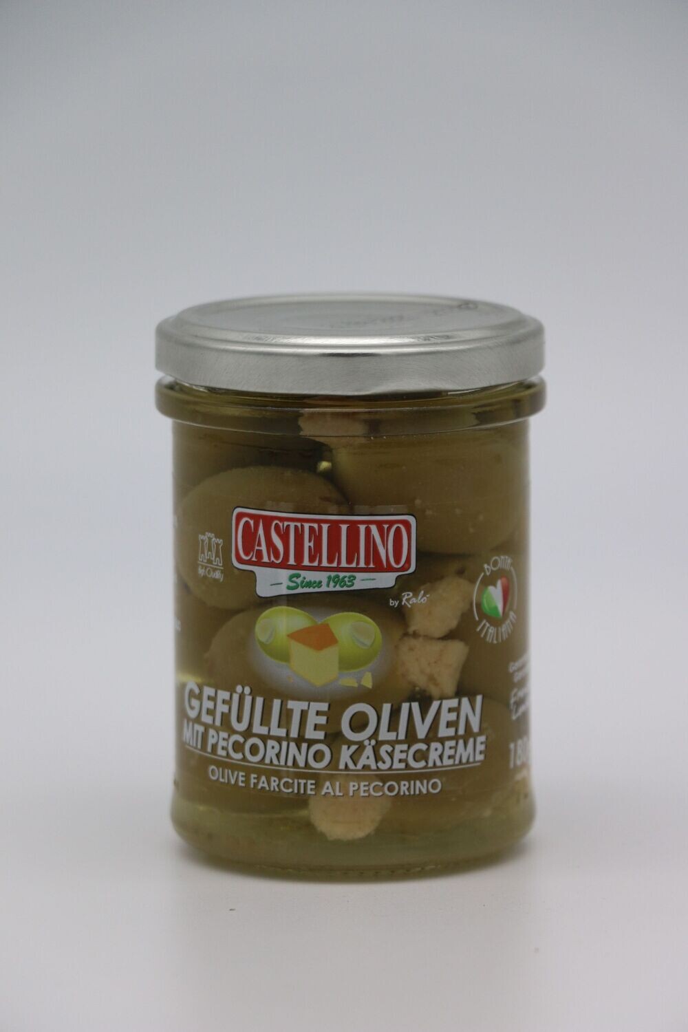 Gefüllte Oliven mit Pecorino Käsecreme