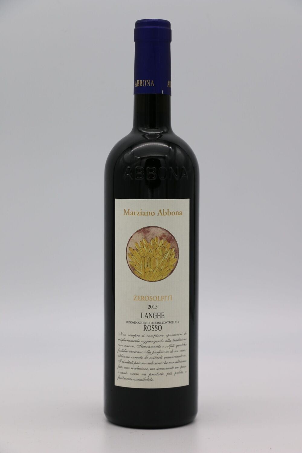 Rosso Langhe "Zerosolfiti"