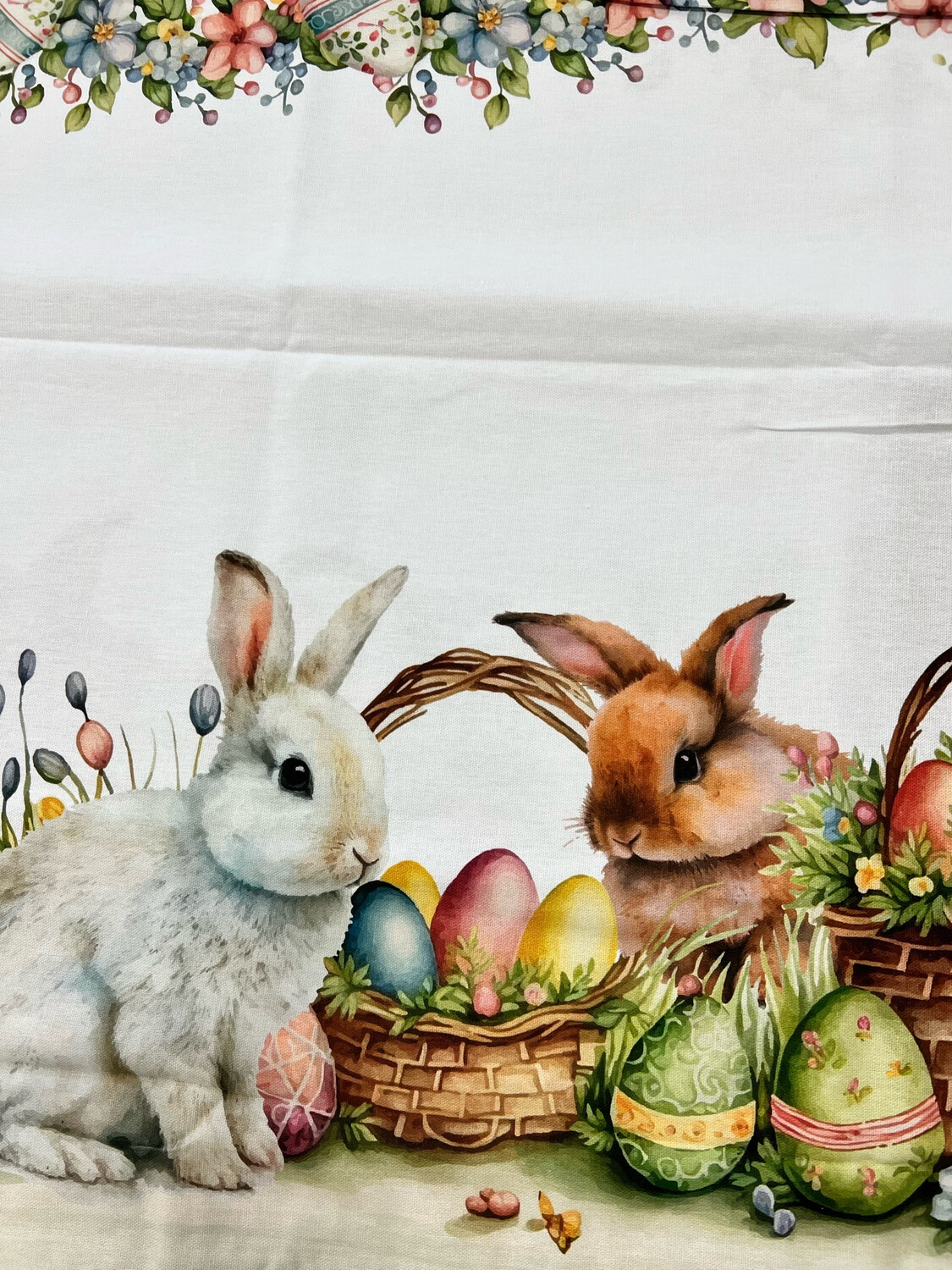 Tovaglia Pasqua Coniglietti&Uova